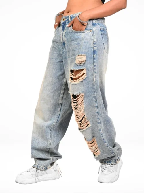 Dirty Denim Reckless Skater Ripped Jeans – Women | Jeans