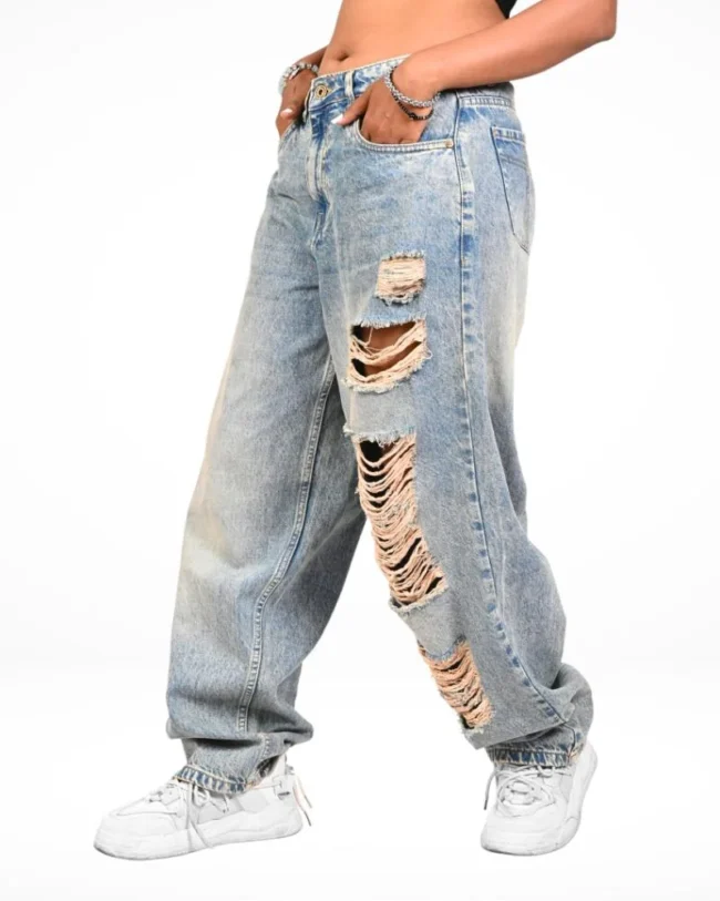 Dirty Denim Reckless Skater Ripped Jeans – Women | Jeans