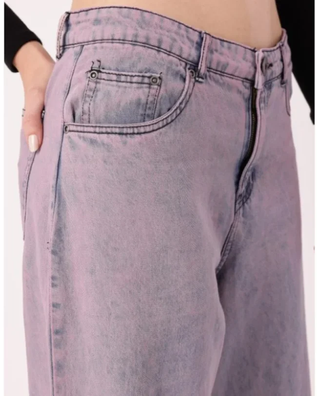 Dirty Denim Offbeat Bloom Baggy Fit-Female - Image 3