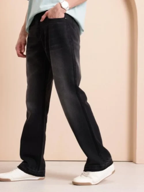 Dirty Denim Black Base Relaxed Fit | Jeans