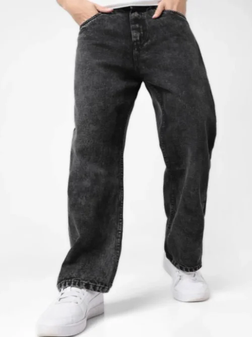 Men's No-Fade Black Relaxed Fit Jeans – The Classic Calm | Jeans